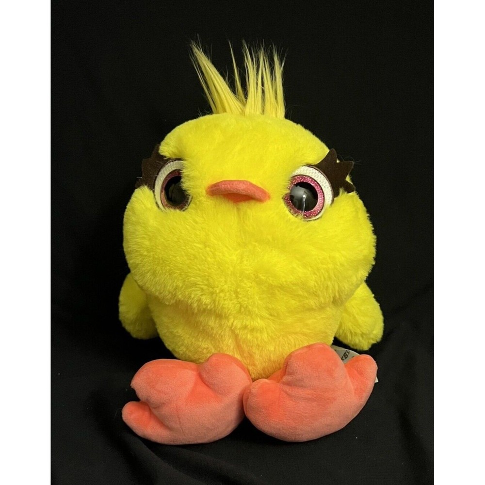 Disney Pixar Toy Story 4 Talking Ducky Plush Stuffed Animal 10"